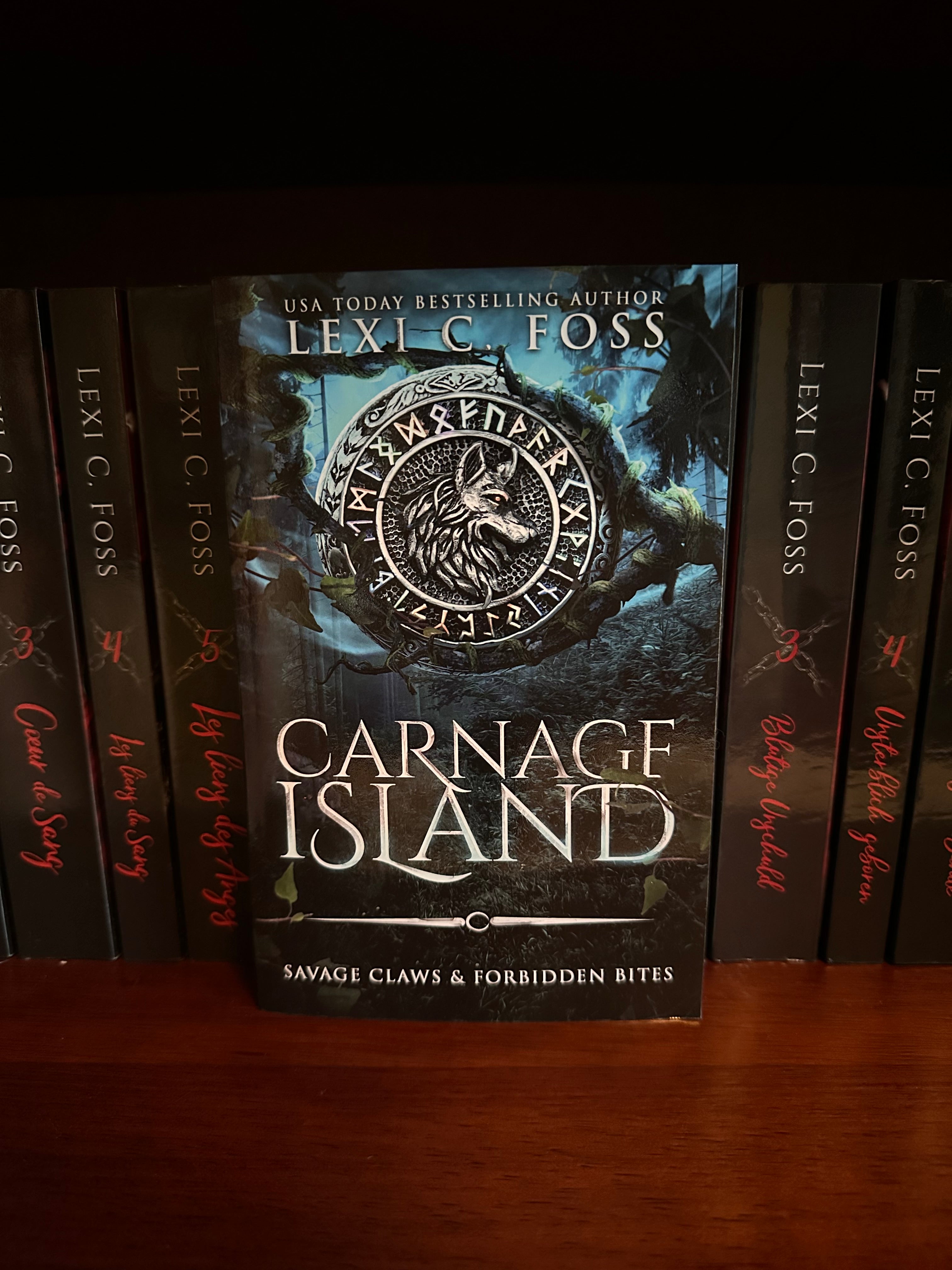 Carnage Island Discreet Cover – Lexi C. Foss's Book Shop