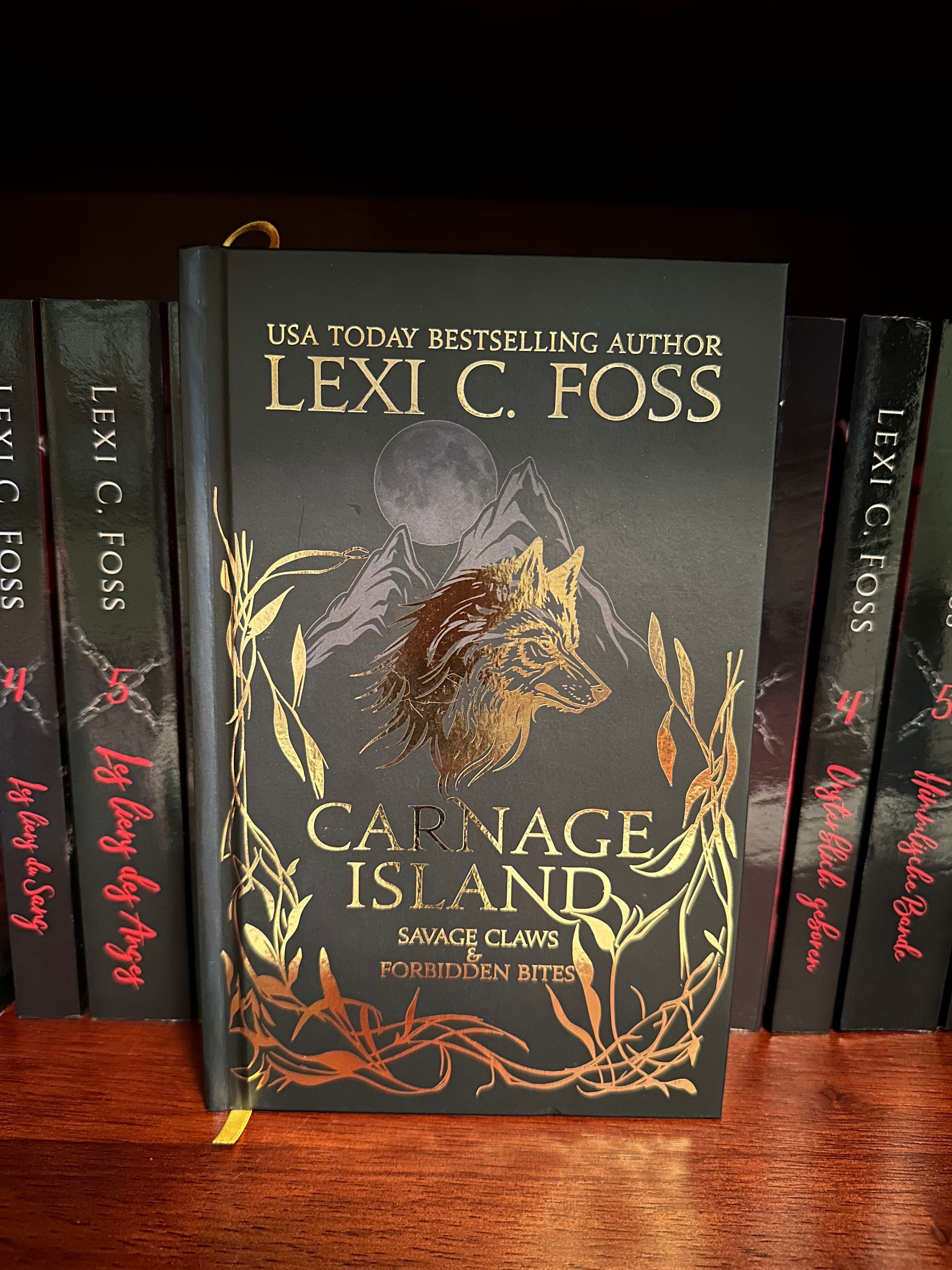Carnage Island Discreet Special Edition Hardback – Lexi C. Foss's