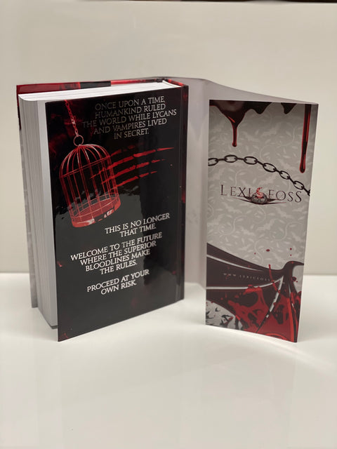 Cruelly Bitten- Hardcover- Foiled with no Edging *scratch and dent* (Blood Alliance: Book 6)