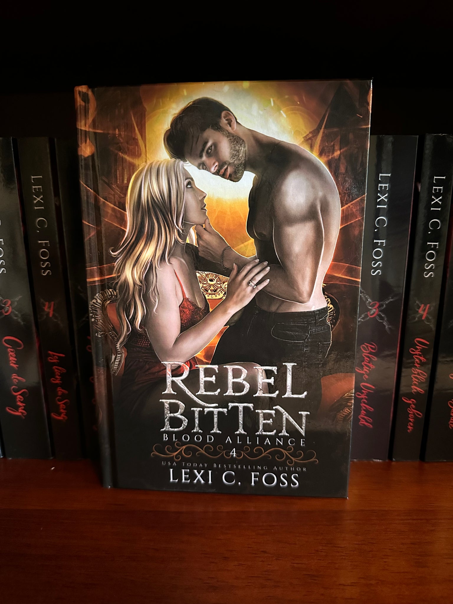Rebel Bitten- Hardcover (Blood Alliance: Book 4)