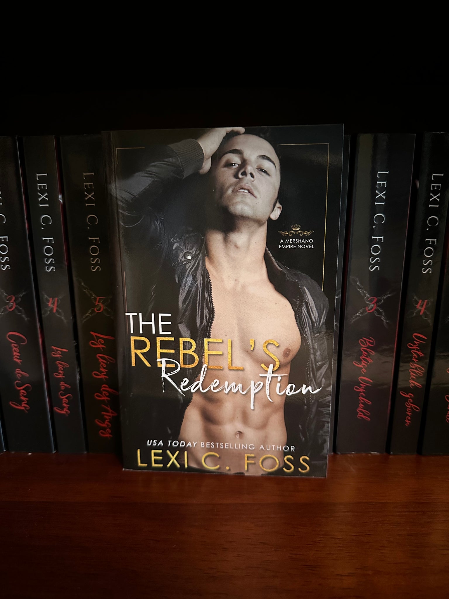 The Rebel's Redemption (Mershano Empire: Book 3)